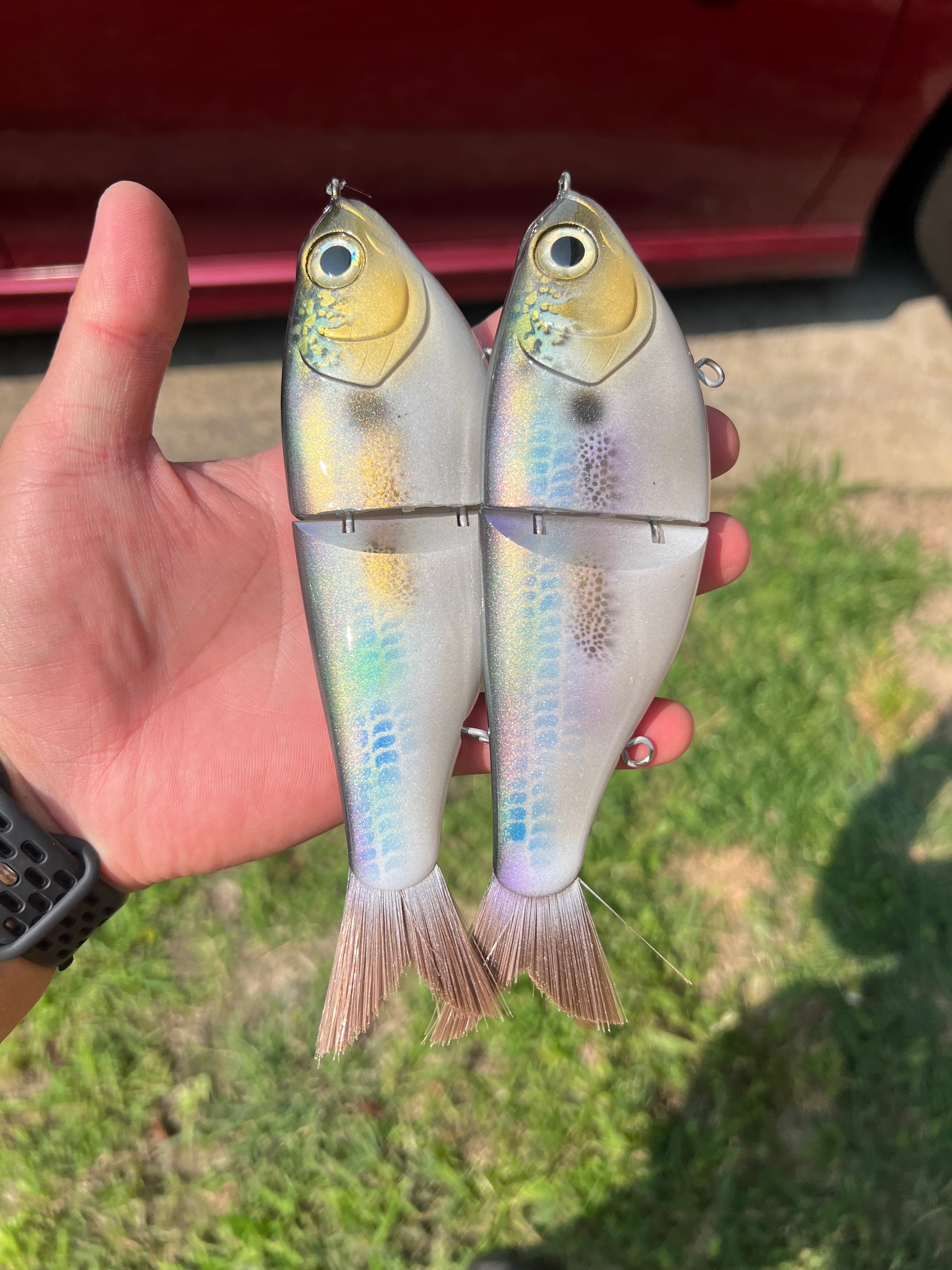 Mod smooth threadfin shad dynasty custom lures
